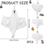 3-Pack Glow in the Dark Hanging Ghosts