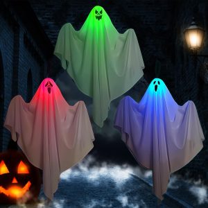 3-Pack Glow in the Dark Hanging Ghosts