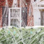 1000 sq m Spider Web, 24 Fake Spiders, Indoor Party Decoration